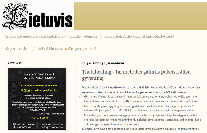 Laikrastis Lietuvis Thetahealing - tai metodas galintis pakeisti Jūsų gyvenimą - Mozilla Firefox 14.12.2014 171729
